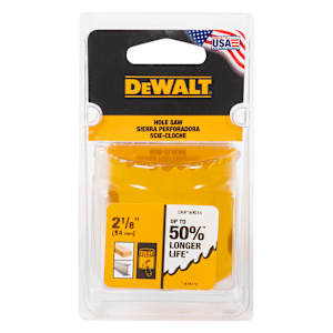 DEWALT Bi-Metal Hole Saw 2 1/8 in.