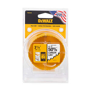 DEWALT Bi-Metal Hole Saw 3 1/8 in.