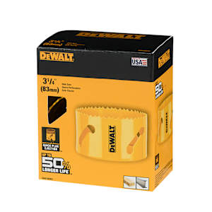 DEWALT Bi-Metal Hole Saw 3 1/4 in.