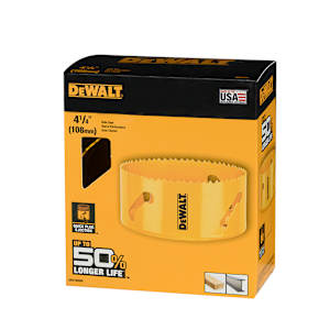DEWALT Bi-Metal Hole Saw 4 1/4 in.