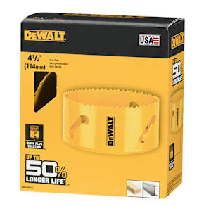 DEWALT Bi-Metal Hole Saw 4 1/2 in.