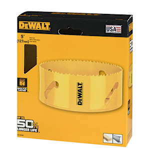 DEWALT Bi-Metal Hole Saw 5 in.