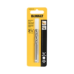 DEWALT Hole Saw Pilot Bit 1/4 in. x 3-1/4 in. (Short)