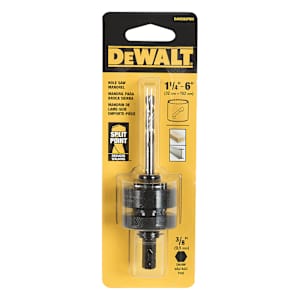 DEWALT Hole Saw Mandrel 1-1/4 in. to 6 in.