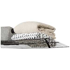 Tablette grillagée lingerie 12 po x 4 pi