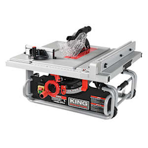 Banc de scie 10 po avec support pliable