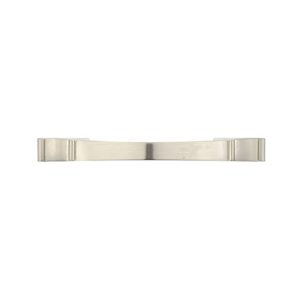 Poignée d'armoire en métal Teramo nickel brossé 76 mm c/c