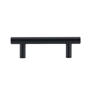 Roosevelt Metal Cabinet Handles Black 76 mm c/c Pkg/5