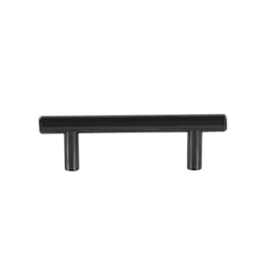 Roosevelt Metal Cabinet Handle Black 76 mm c/c
