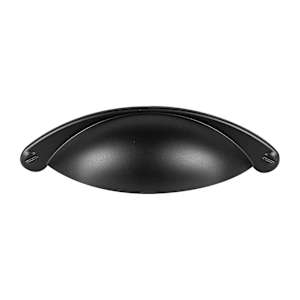 RICHELIEU Sorbonne Metal Cabinet Handle Black 64 mm c/c