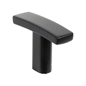 Padova Metal Cabinet Knob Black 38 mm