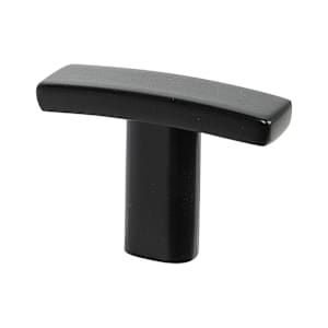 Padova Metal Cabinet Knob Black 38 mm