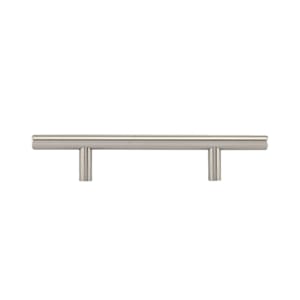 Washington Metal Cabinet Handles Brushed Nickel 96 mm c/c Pkg/5