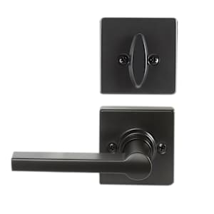 Sutton Solstice Collins Entry Key Handleset Door Black