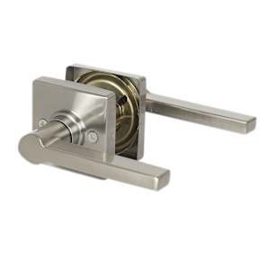 Solstice Collins Passage Door Handle Satin Nickel