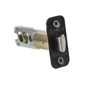 Solstice Collins Bathroom Door Handle Black