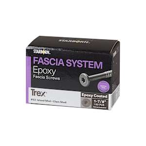 Trex Fascia Screws Island Mist 1 7/8 in Pkg/100