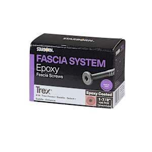 Vis pour fascia composite Trex Saddle 1 7/8 po Pqt/100