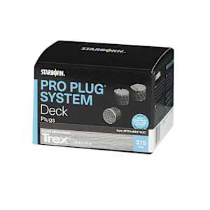 Bouchons pour plancher composite Pro Plug Trex Island Mist Pqt/375