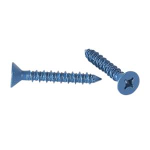 1/4 in. x 1 1/4 in. F.H. Concrete Screws Pkg/100
