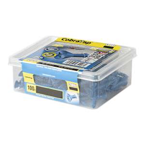 1/4 in. x 1 1/4 in. F.H. Concrete Screws Pkg/100