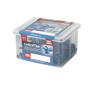 3/16 in. x 1 1/4 in. H.H. Concrete Screws Pkg/100