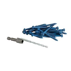 3/16 in. x 1 3/4 in. H.H. Concrete Screws Pkg/100