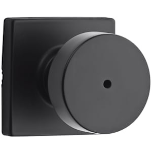 Cambie Bathroom Door Knob Black