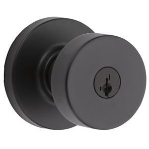 Cambie Keyed Entry Door Knob Black