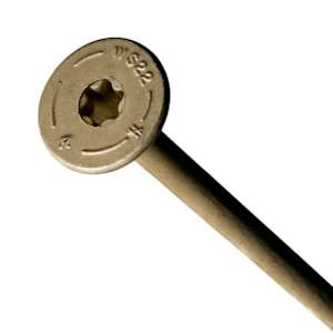 TIMBER DB Structural Wood Screw 4 in. W.H. Tan Pkg/50
