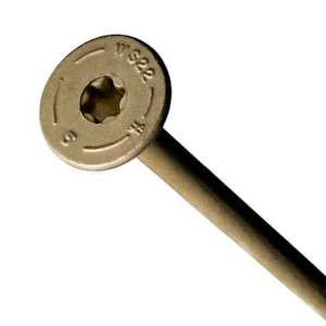 TIMBER DB Structural Wood Screw 5 in. W.H. Tan Pkg/50