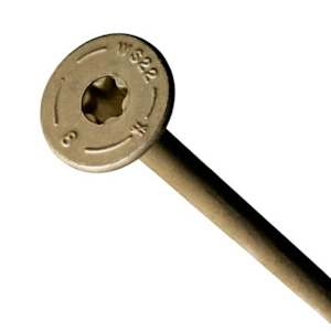 TIMBER DB Structural Wood Screw 8 in. W.H. Tan Pkg/50