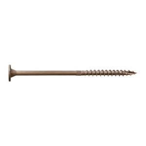 TIMBER DB Structural Wood Screw 6 in. W.H. Tan
