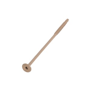 TIMBER DB Structural Wood Screw 8 in. W.H. Tan