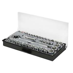 NEKTRA 40-Piece Socket Set (SAE and metric)