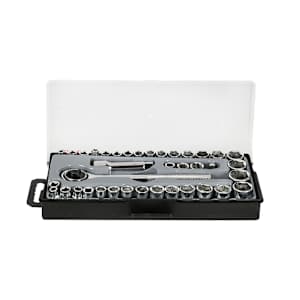NEKTRA 40-Piece Socket Set (SAE and metric)