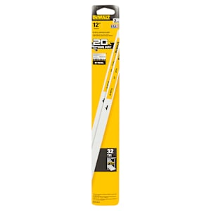 DEWALT Bimetal Hacksaw Blade 12 in. x 32 teeth Pkg/2