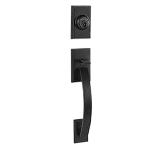 Tavaris Entry Key Handleset Door Black