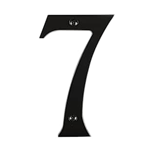Distinction Number 7 Zinc Black 6 in.
