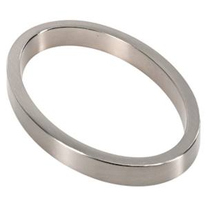 Distinction Number 0 Zinc Brushed Nickel 5 in.