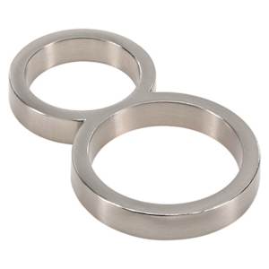 Distinction Number 8 Zinc Brushed Nickel 5 in.
