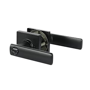 Breton Lock Keyed Entry Door Handle  Black