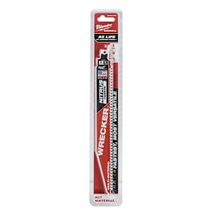 Lames de scie alternative Wrecker 9 po MILWAUKEE