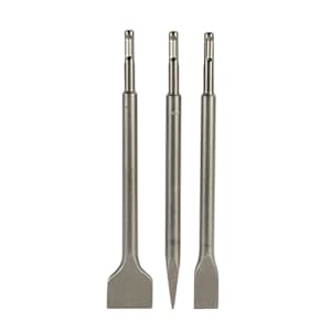 SDS+ Hammer Chisel and Point Set (3-Set)
