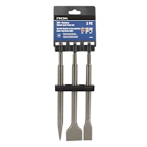 SDS+ Hammer Chisel and Point Set (3-Set)
