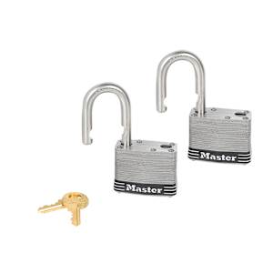 Laminated Stainless Steel Padlock 51 mm Pkg/2