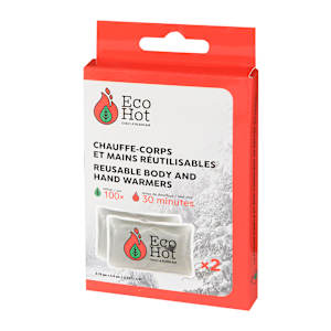 Eco Hot 30 Minutes Reusable Hand and Body Warmers Pkg/2