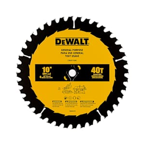 DEWALT Framing Circular Saw Blade 10 in. 40 Teeth