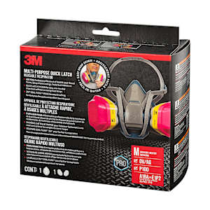Demi-masque respiratoire P100 COOLFLOW 3M