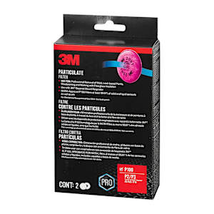 3M Protection Filters P100 for Respirator Mask Pkg/2